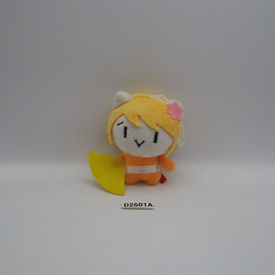 Kaomoji Love live Idol project D2601A Keychain 3'' Mascot Plush Toy Doll Japan