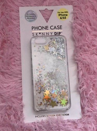 NUEVO Funda Delgada Dip London Estrella Dorada/Plateada Brillo iPhone 6s/6 $30 - Imagen 4 de 5