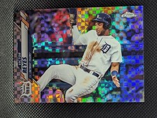 2020 Topps Chrome X-Fractor Refractor Parallel Victor Reyes Detroit Tigers #126