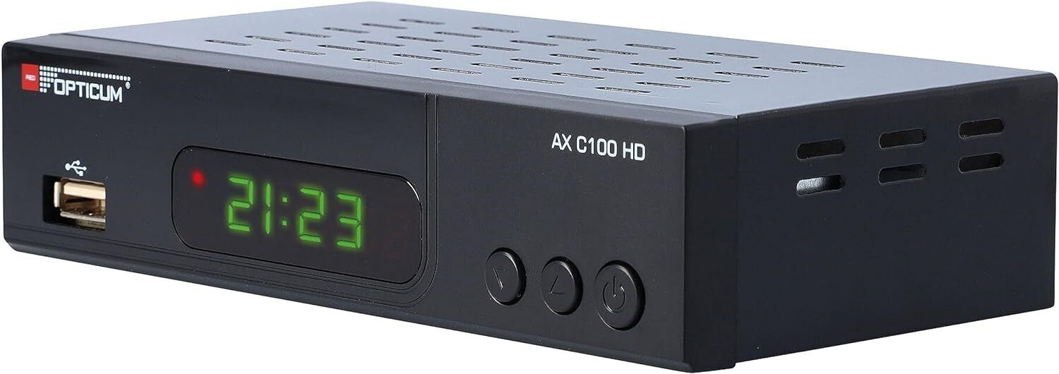 Digital Kabel Receiver Opticum C100 HD mit USB TV Aufnahme PVR Ready HDMI DVB-C