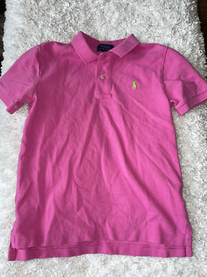 Polo Ralph Lauren Girls Sz. 6 Classic Pink Polo Shirt. Great Polo Ralph Lauren Girls Sz. 6 Classic Pink Polo Shirt. Great