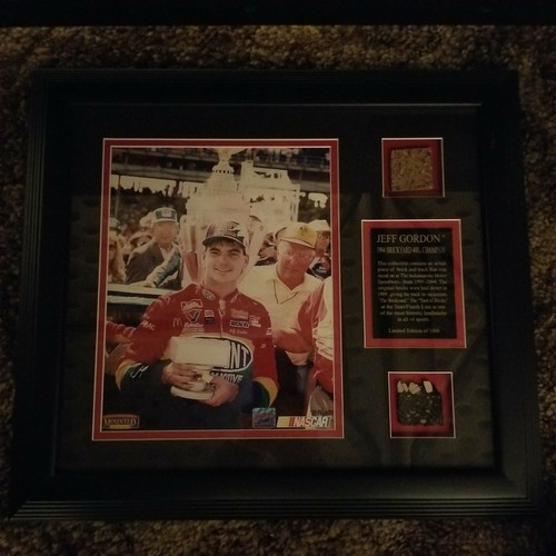 Jeff Gordon {Limited Edition} Nascar 1994 Brickyard Champion Wall Collectible
