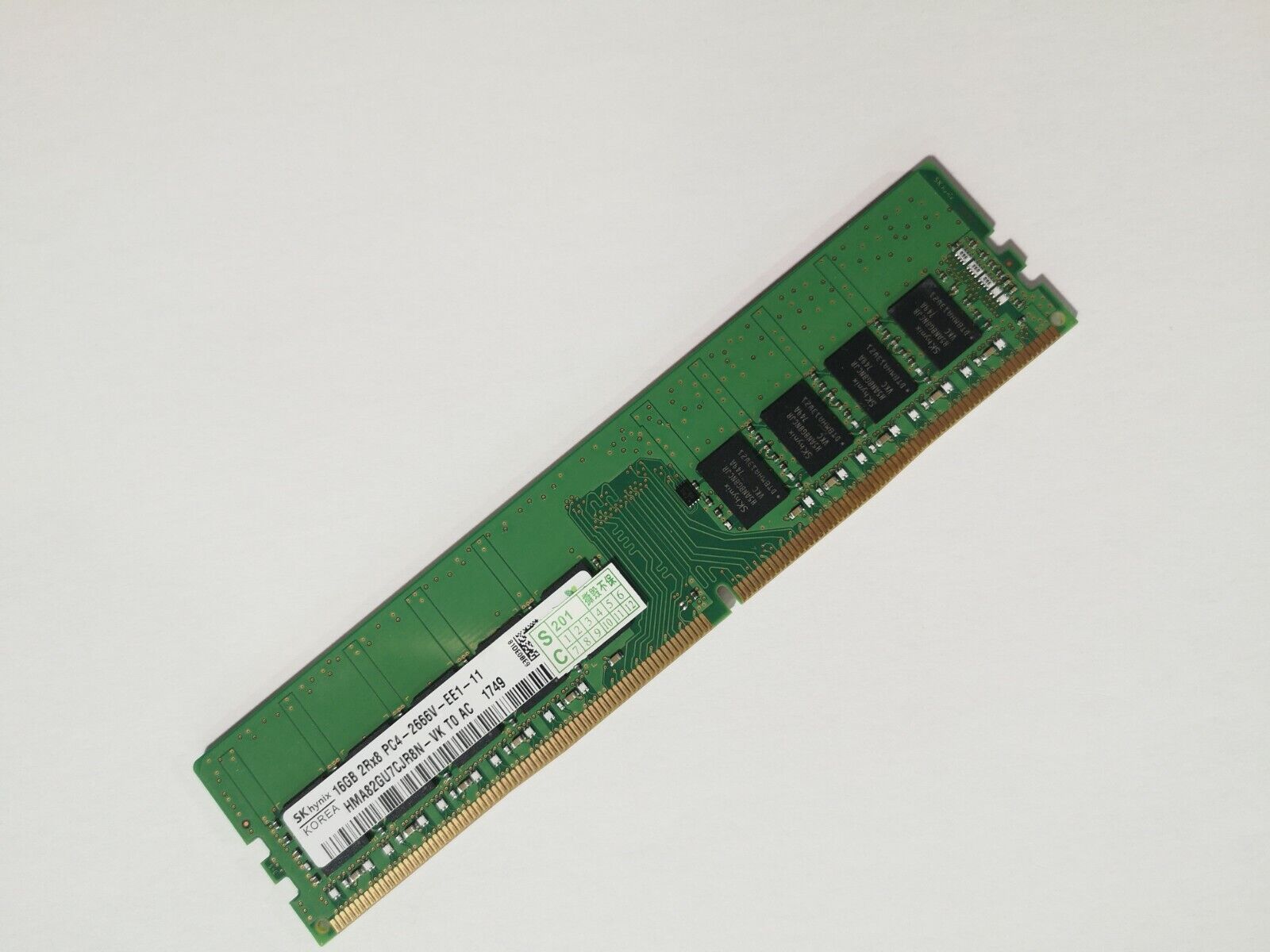 SK hynix 16GB ECC RAM DDR4 2666MHz 2Rx8 PC4-2666V-EE1-11