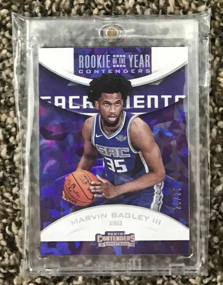 2018-19 Panini Contenders Marvin Bagley III RC ROY Cracked Ice /25 Mint Rookie - Image 3 of 3