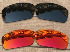 Vonxyz Polarized Lens for-Costa Del Mar Fantail Retro Black+Fire-Combo Pack