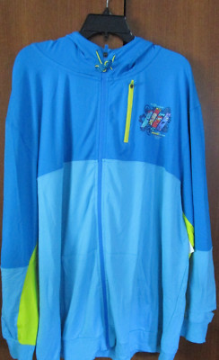 New Disney Run Springtime Pixar Hoodie Jacket 3XL Poly Elastane Bust 60 L 32.5