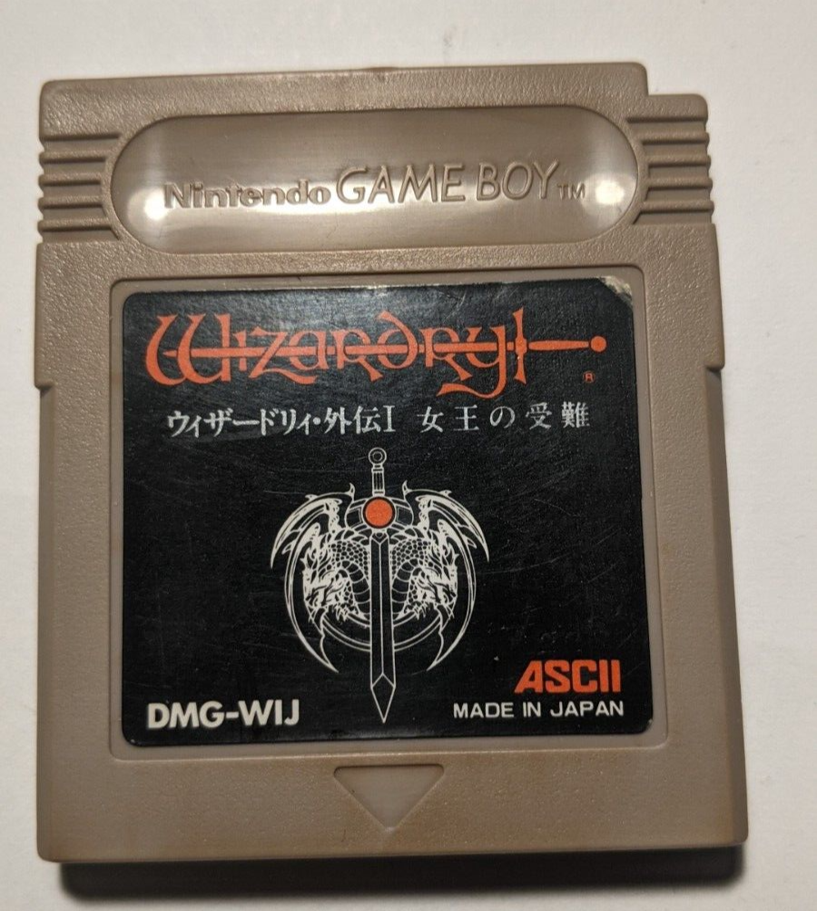 Wizardry Gaiden I: Queen's Passion [Nintendo Game Boy - DMG-WIJ