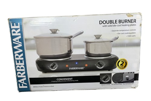 farberware two burner hot plate