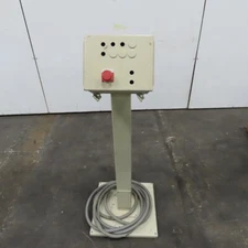 10" x 8" x 6" Enclosure Operator Control Station Pedestal 51" Tall