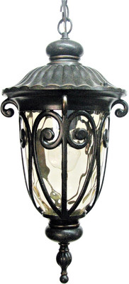 519MHIORB Viviana Collection Nine-Inch Incandescent Hanging, 1-Light Exterior Li