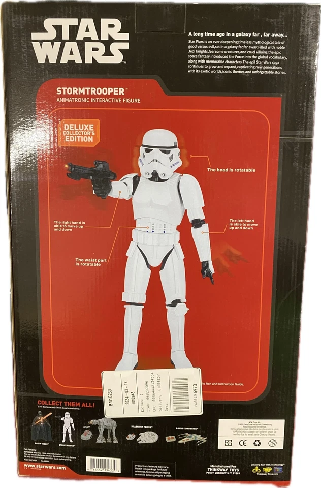 Boneco animatrônico Star Wars: Episode VII O Despertar da Força - Stormtrooper 16 polegadas - Imagem 2 de 4