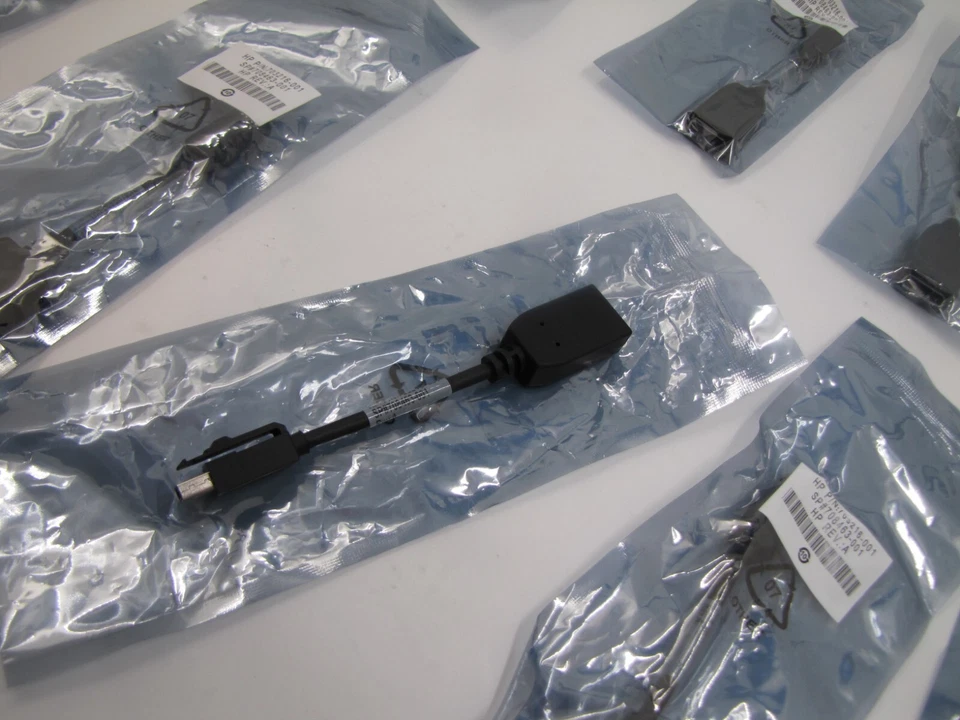 Lot 10x  HP 703216-001 Mini DisplayPort to DisplayPort Adapter Cable Genuine OEM - Image 2 of 4