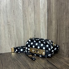HJ-093 Second-hand Moschino polka dot leather crossbody bag