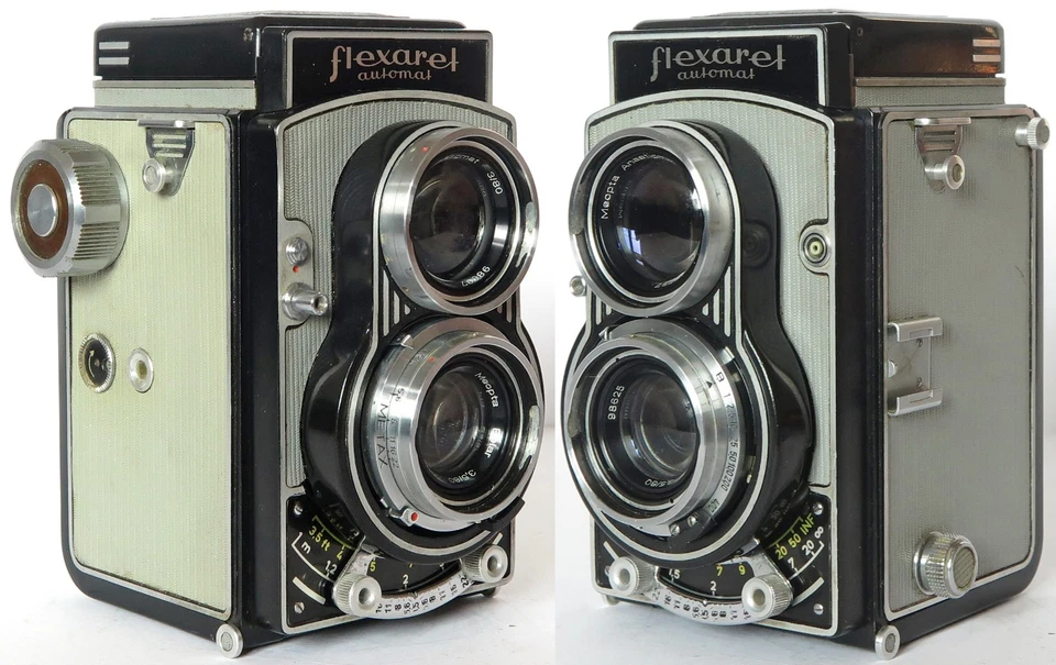 Flexaret VI Automate Meopta Czechoslovakia TLR 6x6 moyen format + LIVRE + ACCESSOIRES - Photo 2/4