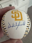 Dave Windfield Autographed Logo Baseball San Diego Padres Beckett Certified