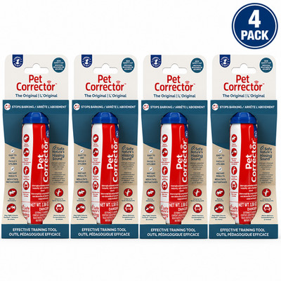 The Original Pet Corrector Dog Training Spray Stops Barking & Jumping 50ml 4 Pk