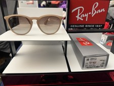 Ray-Ban Erika Sunglasses RB 4171 6000/68 Matte Taupe Sand Brown with Case