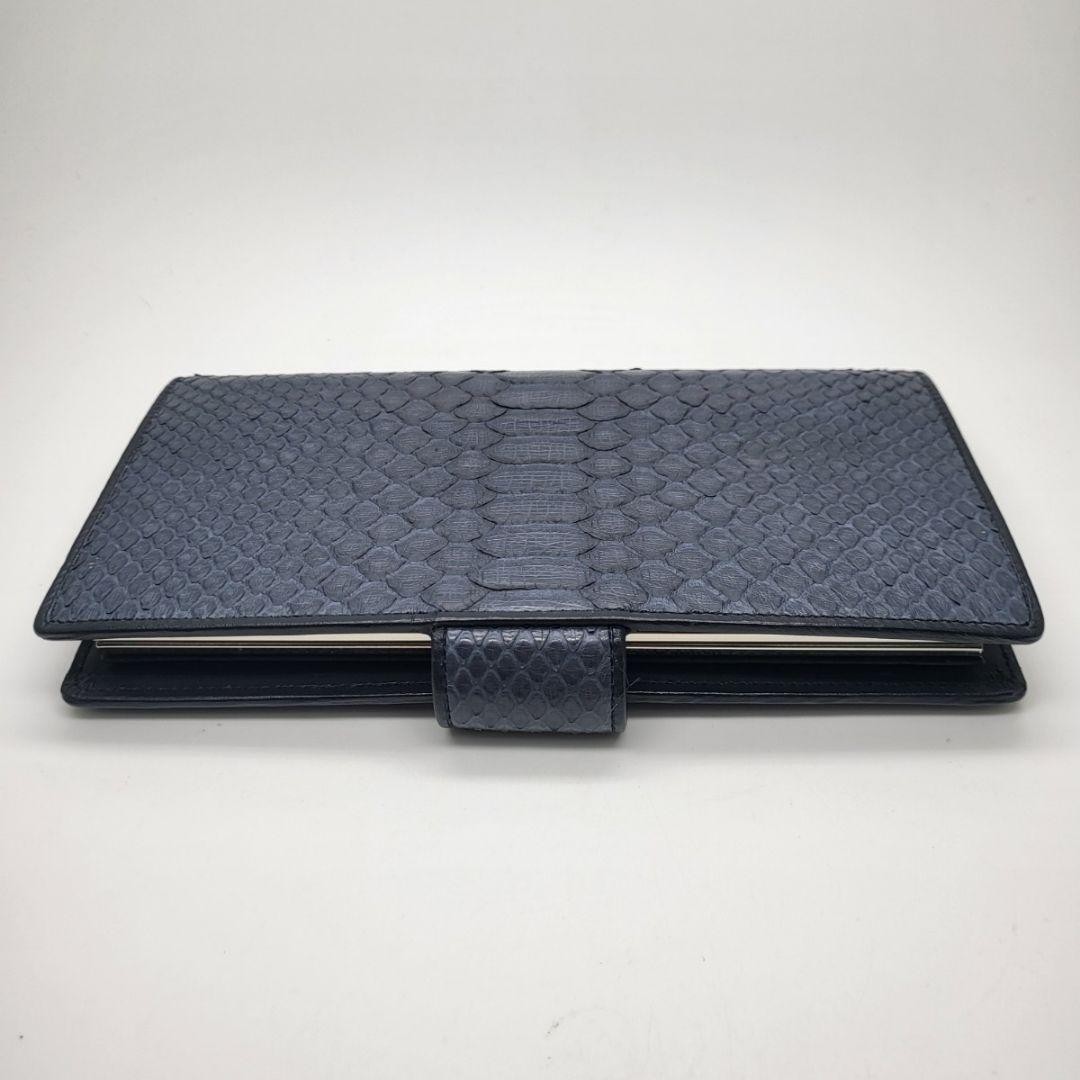 HIGH CROWN High Quality Python Leather Long Wallet - image 4