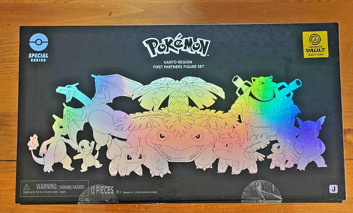 Pokemon Special Series Kanto Region First Partners Figure Set