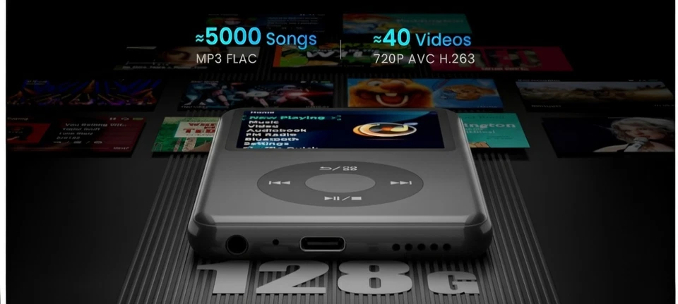 MP3 player 128gb brand new Inniosis - Imagen 4 de 4