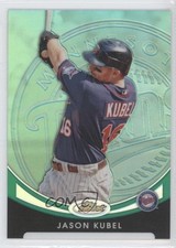 2010 Topps Finest Green Refractor 49/99 Jason Kubel #62 0f8