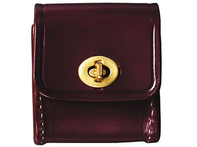 Triple K 107 22LR Ammo Pouch Leather Walnut Oil