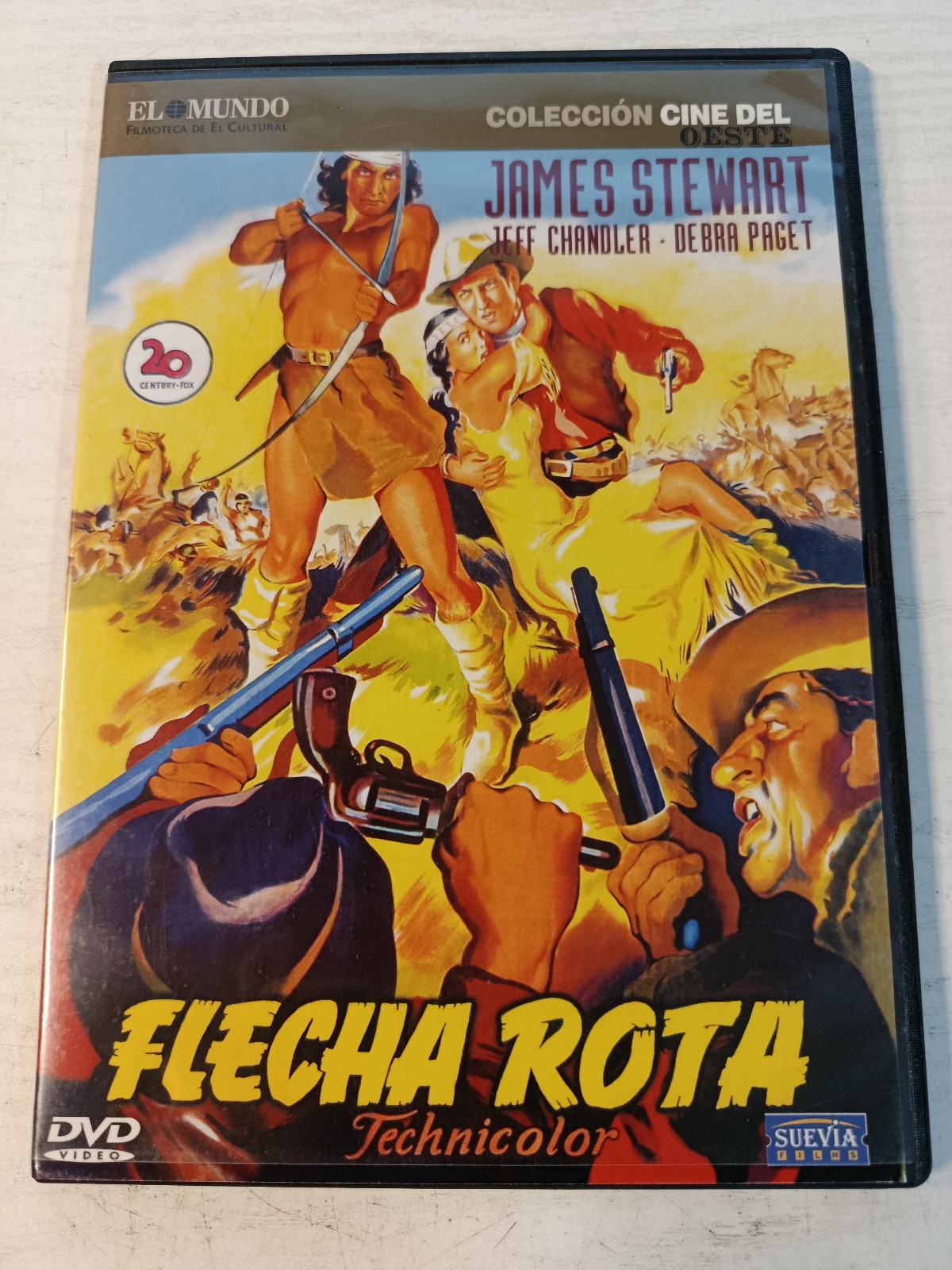 Broken Arrow James Stewart (2008 Suevia) - DVD Region All Spanish English