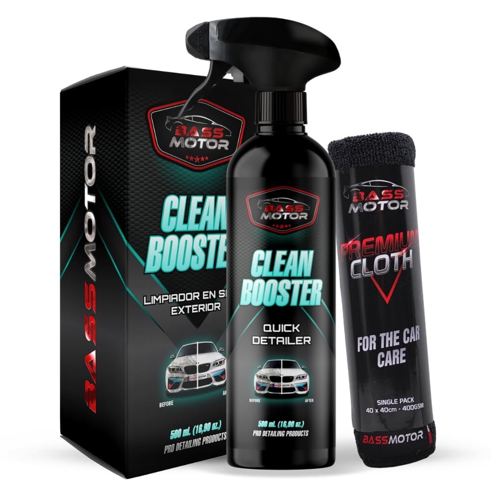 Nettoyant à Sec Extérieur Voiture Formule Éclat Anti-Rayures BassMotor