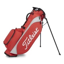 NEW Titleist Players 4 Stand Bag - Red / Gray