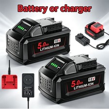 5.0Ah For Milwaukee M18 18V Battery High Capacity 48-11-1852 48-11-1850 /Charger