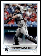 2022 Topps Jorge Alfaro Miami Marlins #36