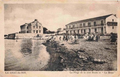 Le Grau-du-Roi 30 Gard La Plage de la rive droite et La Brise