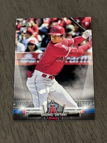 2018 Topps Update Shohei Ohtani RC Salute Game Changers Insert #S-39