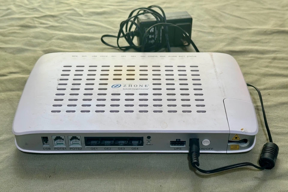 Zhone ZNID-GPON-2426-NA GPON ONT **FREE SHIPPING** - Image 2 of 4