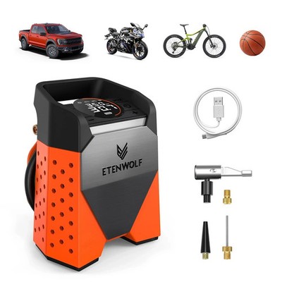 ETENWOLF ZEPHYR S3/S3C 7800mAh Elektrische Luftpumpe LuftkompressorAuto,Motorrad