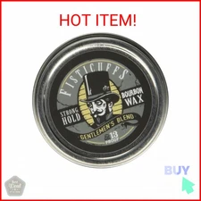 Strong Hold Mustache Wax, Gentlemen's Blend, 1 Oz Tin