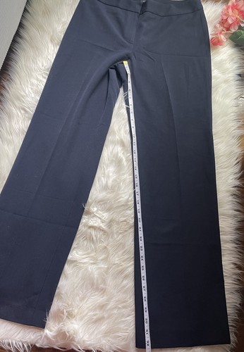Jones New York Collection, Women’s Dark Blue Dress Pants, Stretch, Size 6 - Picture 1 of 6