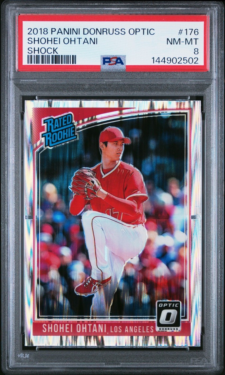 2018 Panini Donruss Optic - Rated Rookie Variation Shohei Ohtani 