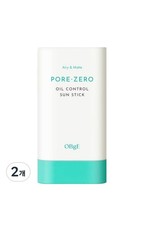 OBgE Pore Zero Oil Control Sun Stick 18g x2 Airy Matte K-Beauty Sunscreen Set