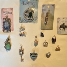 Charms /Pendants Assortment for necklaces and/or costume jewelry.