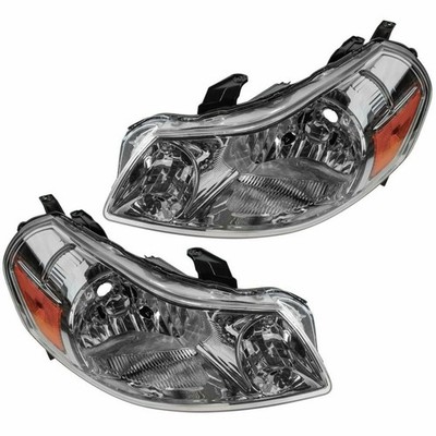 For 2007-2013 Suzuki SX4 Headlight Driver and Passenger Side Pair CAPA SZ2518106