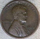 1913 D Lincoln Cent VF+. True Auction.