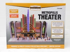 MENARDS METROPOLIS THEATER CITY BUILDING! O GAUGE O SCALE MOVIE THEATRE TRAIN