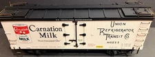 G Scale Carnation Milk Reefer Car-1995-Aristo-Craft-Nice
