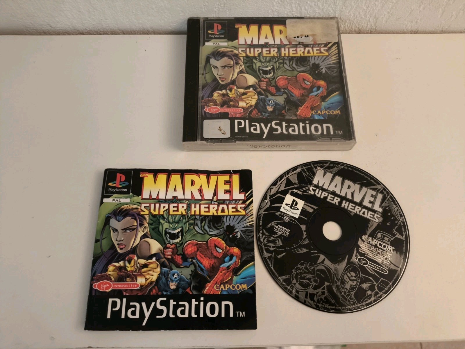 Marvel Super Heroes PS1 - PSX - PAL Fr - Complet