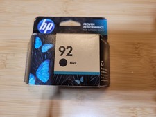 Genuine HP 92 Black Ink Cartridge C9362WN Sealed, SHIPS FAST