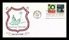 US COVER CHRISTMAS TREE AND WHITE HOUSE FDC SCOTT 1240 COMBO ABC CACHET