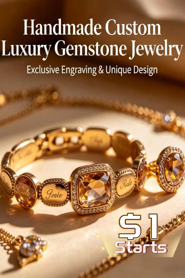 KPLO🌈 LIVE $1 Starts | Gem Jewelry | Premium Collection | Free Shipping