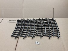 LGB G GAUGE CURVED TRACK SECTIONS PIECES 6X RADIUS 1 R1 11000 NICE !