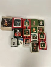 Lot of 15 Assorted Christmas Tree Ornaments